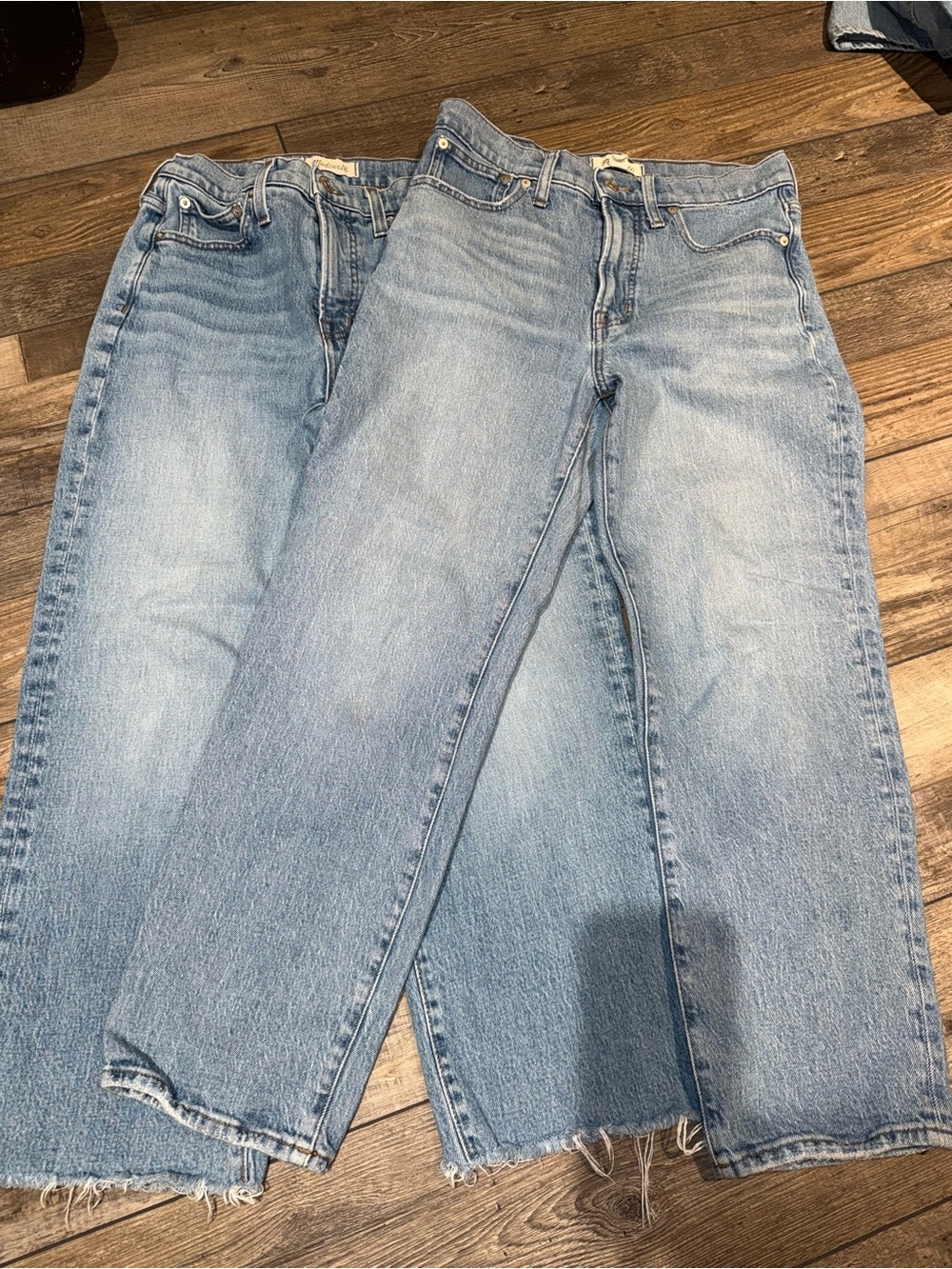 Madewell Bundle Perfect Vintage Straight and Capri Pre-Owned Size 27 Petite